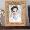 Dentist Personalized Wooden Picture Frame