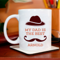 My Dad is the Best Personalized Mug for Father’s Day