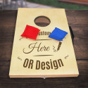 Personalized Mini Bean Bag Toss/Corn Hole Game