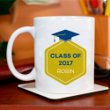 Class of 2017 Personalized Mug for the Newly Graduates With Name