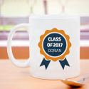 Class of 2017 Personalized Mug for Graduates With Name Printed