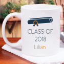 Class of 2018 Mug Fully Personalized With Name Printed