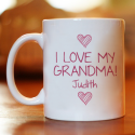 I Love My Grandma! A Lovely Personalized With Name Mug for Her