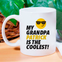 My Grandpa Is The Coolest! Perfect Personalized Mug With Name Printed