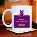 Haunted Themed Happy Halloween Personalized Mug