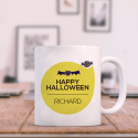 Happy Halloween Mug Personalized With Name Printed On It