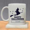 Scary and Thrilling Wicked Witch Halloween Personalized With Name Mug