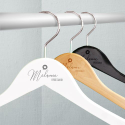 Personalized Engraved Name of the Bridesmaid Wooden Wedding Hangers