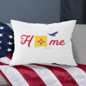 Personalized New Mexico Pillow Case with Home State Design