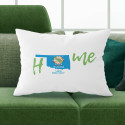Personalized Oklahoma Pillow Case with Home State Design