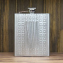 Personalized VIP 7oz Tartan Stainless Steel Flask with Custom image