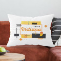 Personalized Indiana Pillow Case