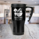 Personalized Kitchen Travel Cup, Stainless Steel Travel Mug 14 Oz, Unique Kitchen Gifts