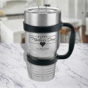Personalized Mothers Day Tumbler, 30 Oz Tumbler with Optional Handle, Custom Gifts For Mom