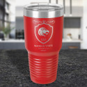 Customized Birthday Tumblers with Lids, Zodiac Gifts, Red Vacuum Insulated Tumbler 30 Oz, Birthday Gift Ideas