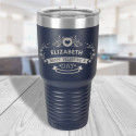Personalized Valentines Day Tumbler with Lid, 30 Oz Vacuum Insulated Tumbler for Valentines, Custom Valentine's Day Gift