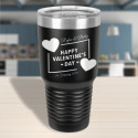 Custom Valentines Day Tumbler for Him, Vacuum Insulated Tumbler 30 Oz, Personalized Valentines Gifts