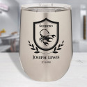 Customized Birthday Party Favor, Birthday Wine Glass, Stainless Steel Vacuum Insulated Tumbler, Zodiac Sign Gift