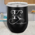 Personalized Camel Wine Glass, Stemless Vacuum Insulated Tumbler