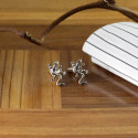 Unique Designed Zany Lizard Cuff Links Best Gift For Him