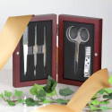 5 Piece Manicure Set In a Rosewood Gift Box An Useful Gift To Everyone