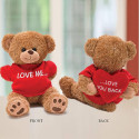 Plush Kevin Bear Love me, Love you Back Valentine's Day Gift