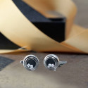 Lovely Dice Novel Circular Cuff Links Great Gift For Him Who Loves Fun