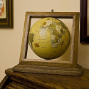 Imax Royale Wood Framed Globe