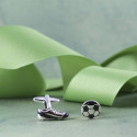 Unique Design Soccer Novelty Cuff Links Great Gift For a Soccer Lover