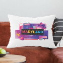 Personalized Maryland Pillow Case