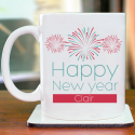 Happy New Year Personalized Elegant Mug for New Year’s Celebration