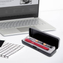 Personalized Mini Maglite Red Flashlight Gift Set