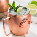 Personalized Bestman Core 16 oz Moscow Mule Cup with Smooth Copper Finish
