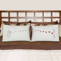 Blowing Kisses Pillowcase Set