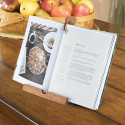 Personalized Rustic Farmhouse Acacia Wood Tablet Cooking Stand by Twine