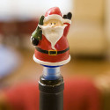 Waving Santa Wine Stopper - A Cute & Adorable Gift For Wine Lovers