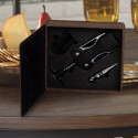 Personalized Saddle Collection Square Wine Tool Set