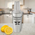 Personalized Best Man Choice 28 oz. Stainless Steel Bar Shaker