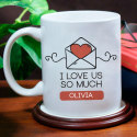 I Love Us So Much Lovely Mug Perfect Valentine Day Gift For Him Or Her