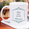 Personalized Mug for Married Couples With Their Names