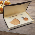 Personalized Maple Gift Set with Mirror, Pen and Key Chain