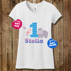 Personalized Girls Birthday The Concert Tee