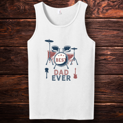 Personalized World's Best Dad Tank Top