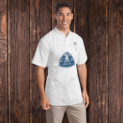 Personalized Space Dad Apron With Pouch Pockets