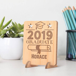 Personalized Graduate Wooden Gift Card