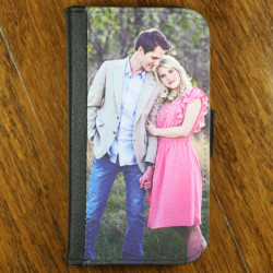 Personalized Samsung Galaxy S4 Bi-Fold Phone Case Custom Photo printed