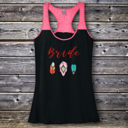 Personalized Bride Varsity Tank