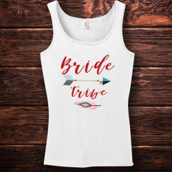 Personalized Bride Tribe Top Tank