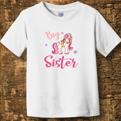 Personalized Big Sister Toddler Fine Jersey Tee