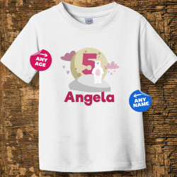 Personalized Sweet Birthday Toddler Fine Jersey Tee